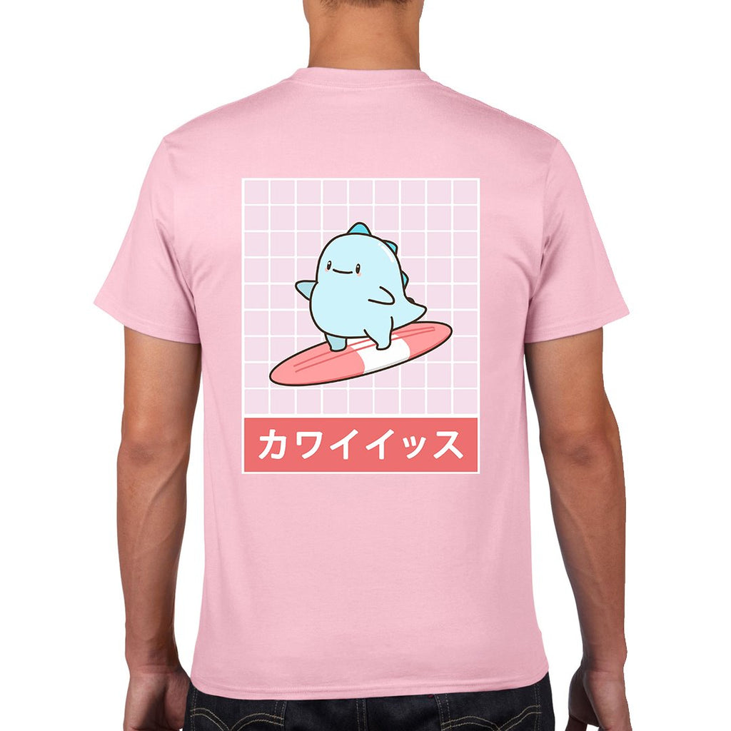 Checkered Tato Surfing Tee - Kawaiies - Adorable - Cute - Plushies - Plush - Kawaii