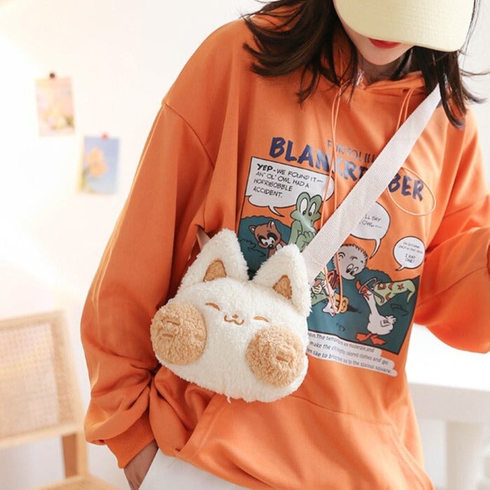 kawaiies-softtoys-plushies-kawaii-plush-Cheeky Fox Plush Bag | NEW Apparel 