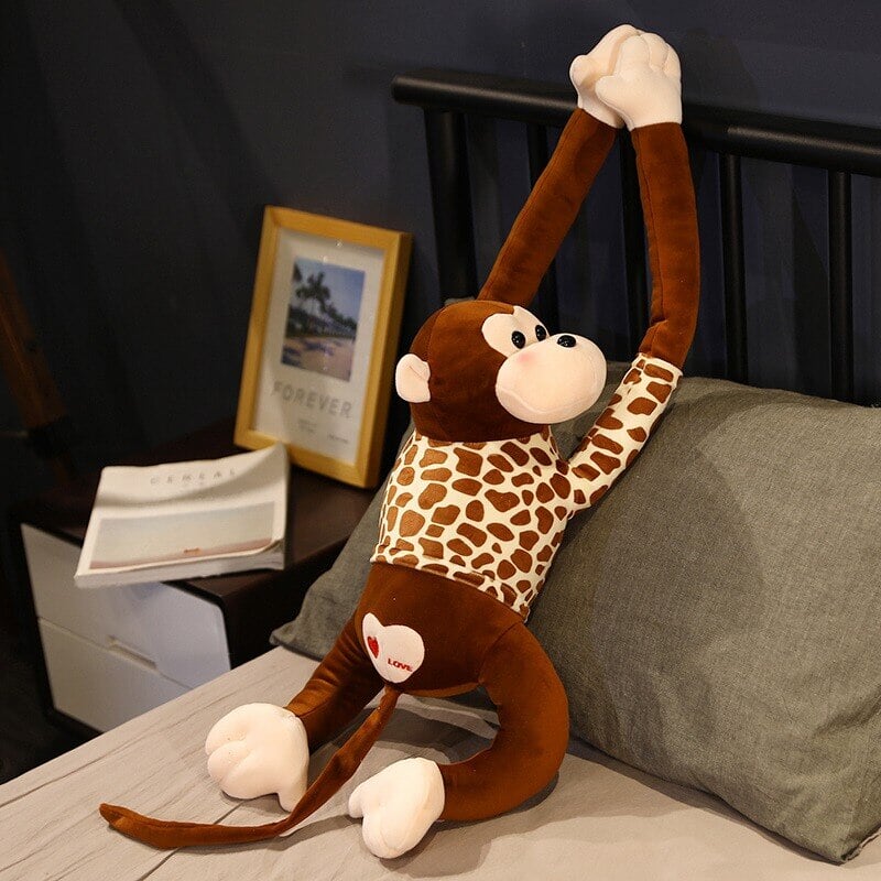 Cheeky Hugging Monkey Snuggle Buddy - Kawaiies - Adorable - Cute - Plushies - Plush - Kawaii