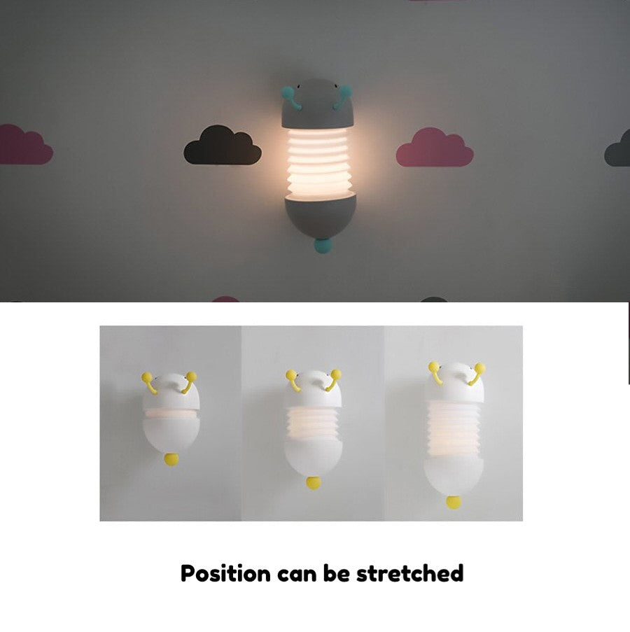 Cheerful Charlie Caterpillar LED Night Light - Kawaiies - Adorable - Cute - Plushies - Plush - Kawaii