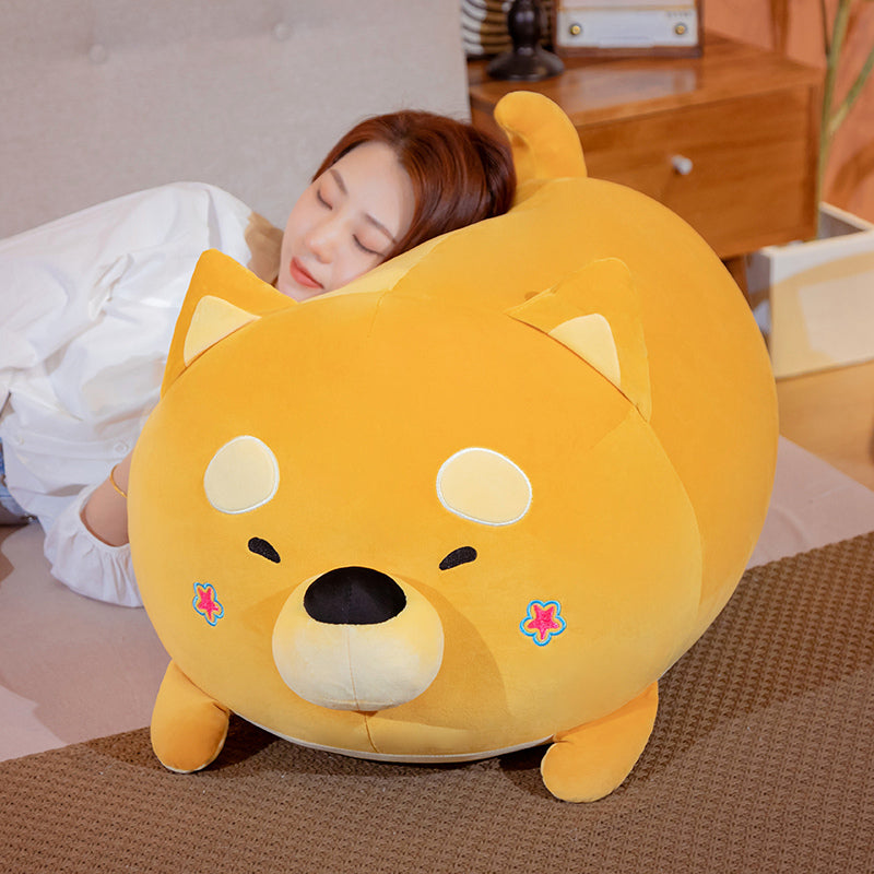 Cheerful Starry Shiba Inu Plushie - Kawaiies - Adorable - Cute - Plushies - Plush - Kawaii