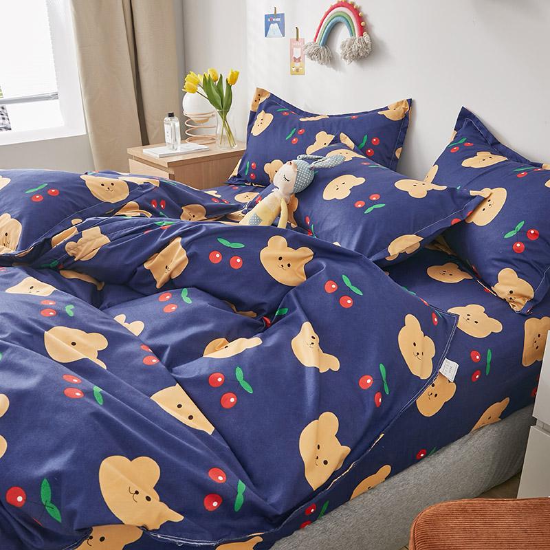 Cherry Teddy Bears Bedding Set - Kawaiies - Adorable - Cute - Plushies - Plush - Kawaii