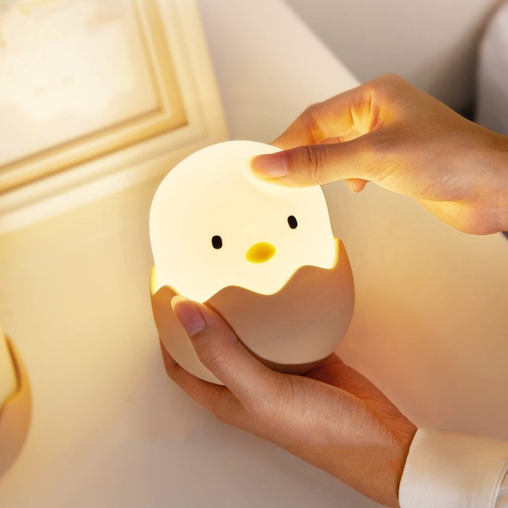 Chick Hatching USB Rechargeable Night Lamp - Kawaiies - Adorable - Cute - Plushies - Plush - Kawaii