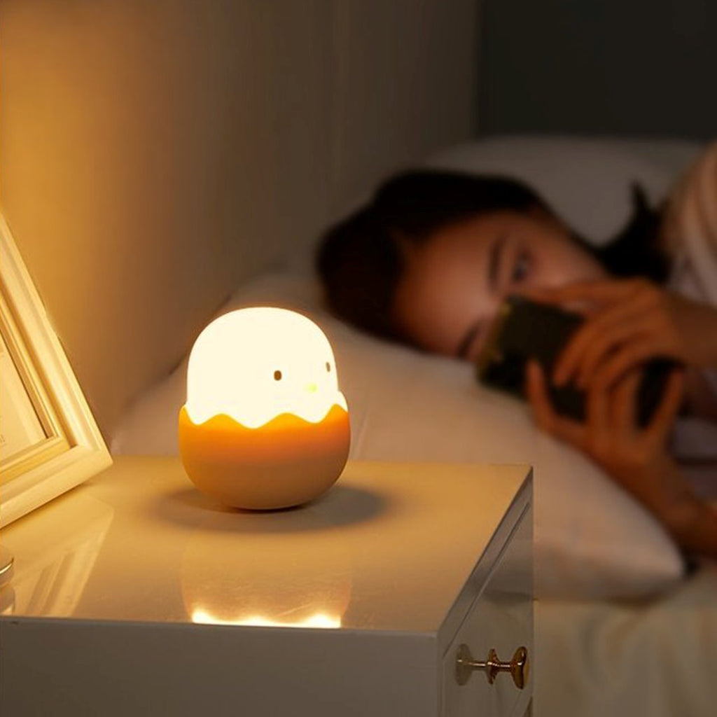 Chick Hatching USB Rechargeable Night Lamp - Kawaiies - Adorable - Cute - Plushies - Plush - Kawaii