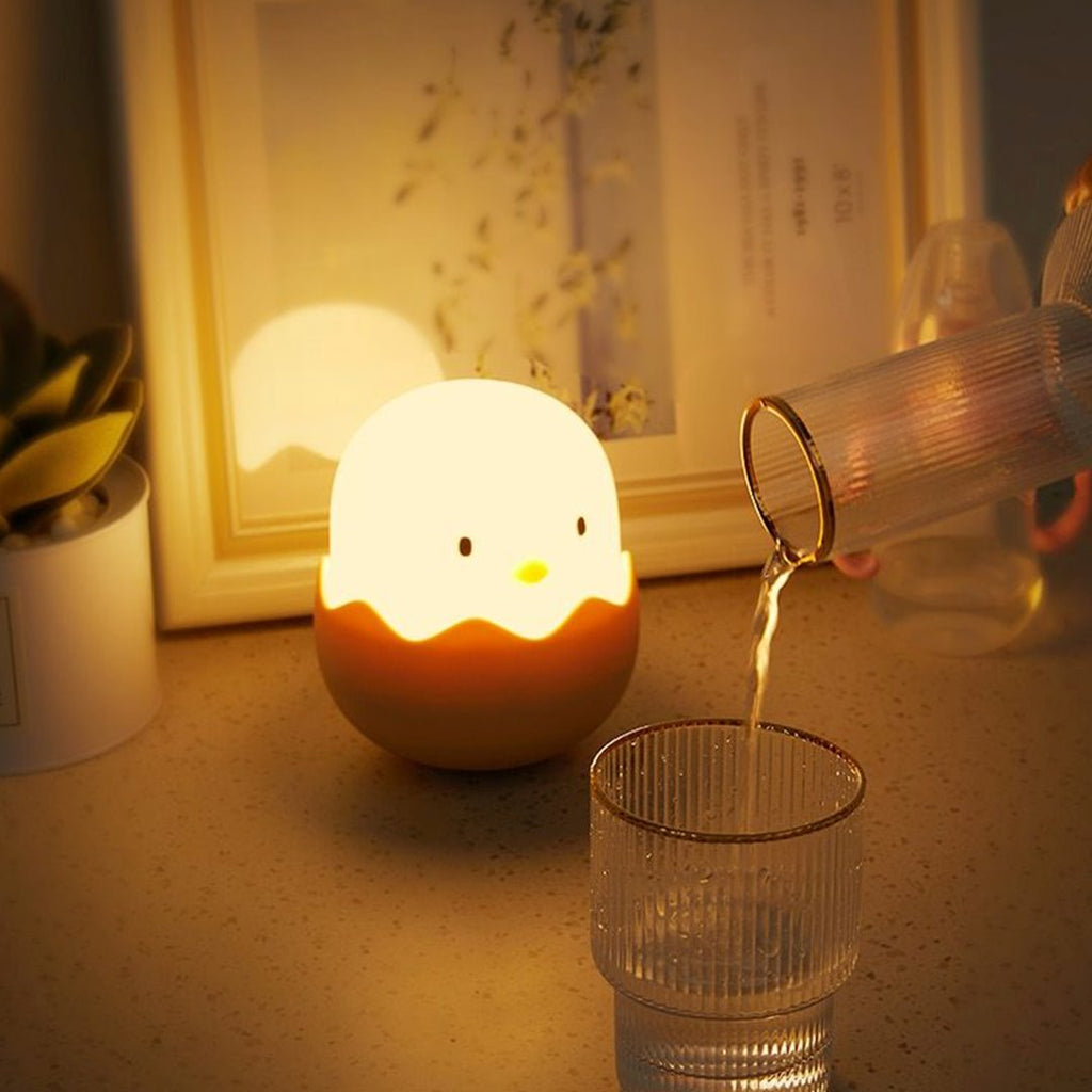 Chick Hatching USB Rechargeable Night Lamp - Kawaiies - Adorable - Cute - Plushies - Plush - Kawaii