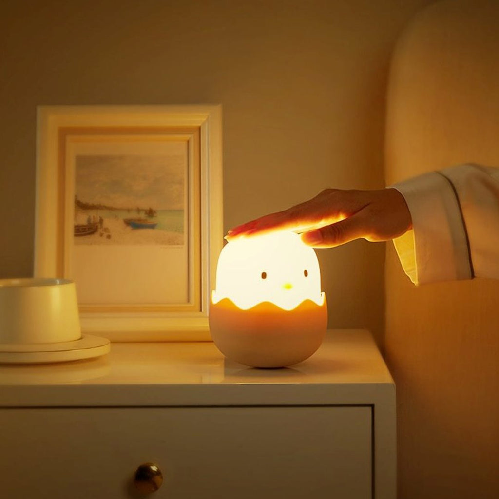 Chick Hatching USB Rechargeable Night Lamp - Kawaiies - Adorable - Cute - Plushies - Plush - Kawaii