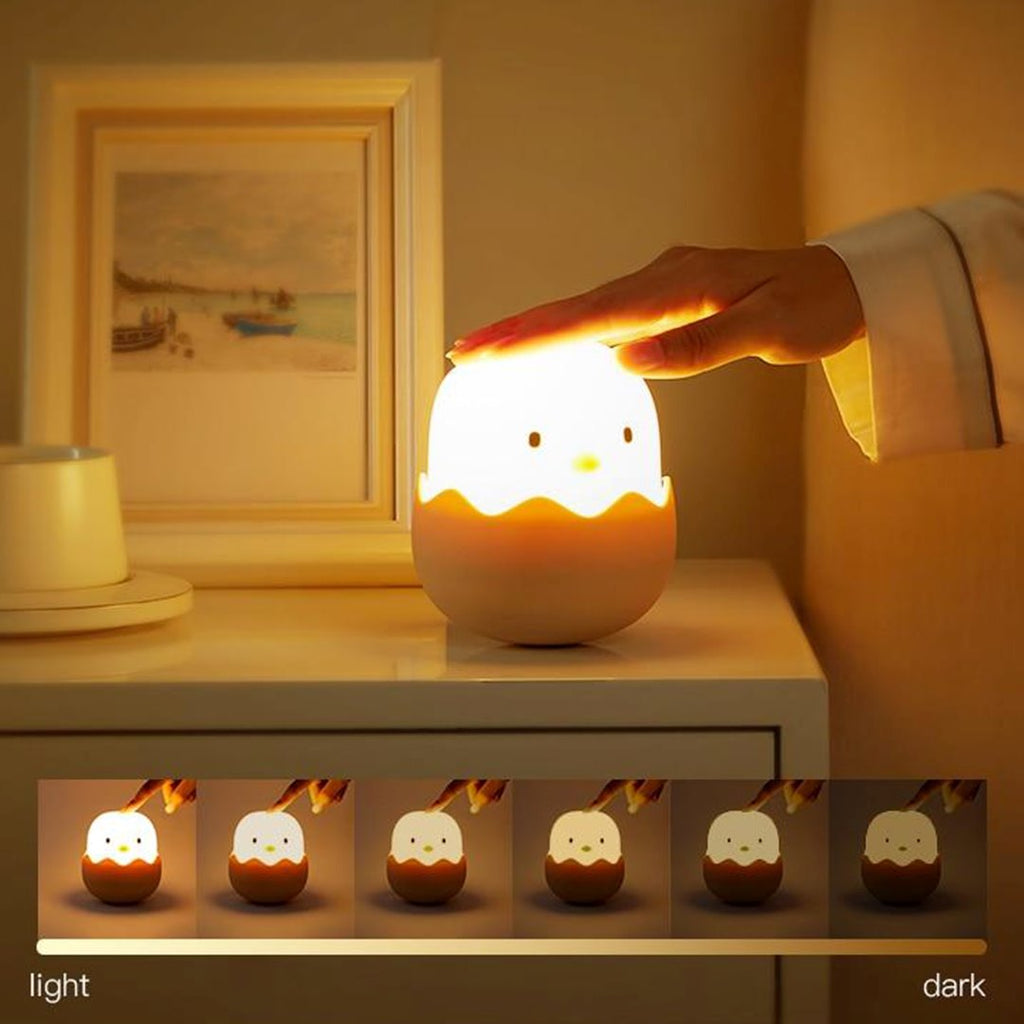 Chick Hatching USB Rechargeable Night Lamp - Kawaiies - Adorable - Cute - Plushies - Plush - Kawaii