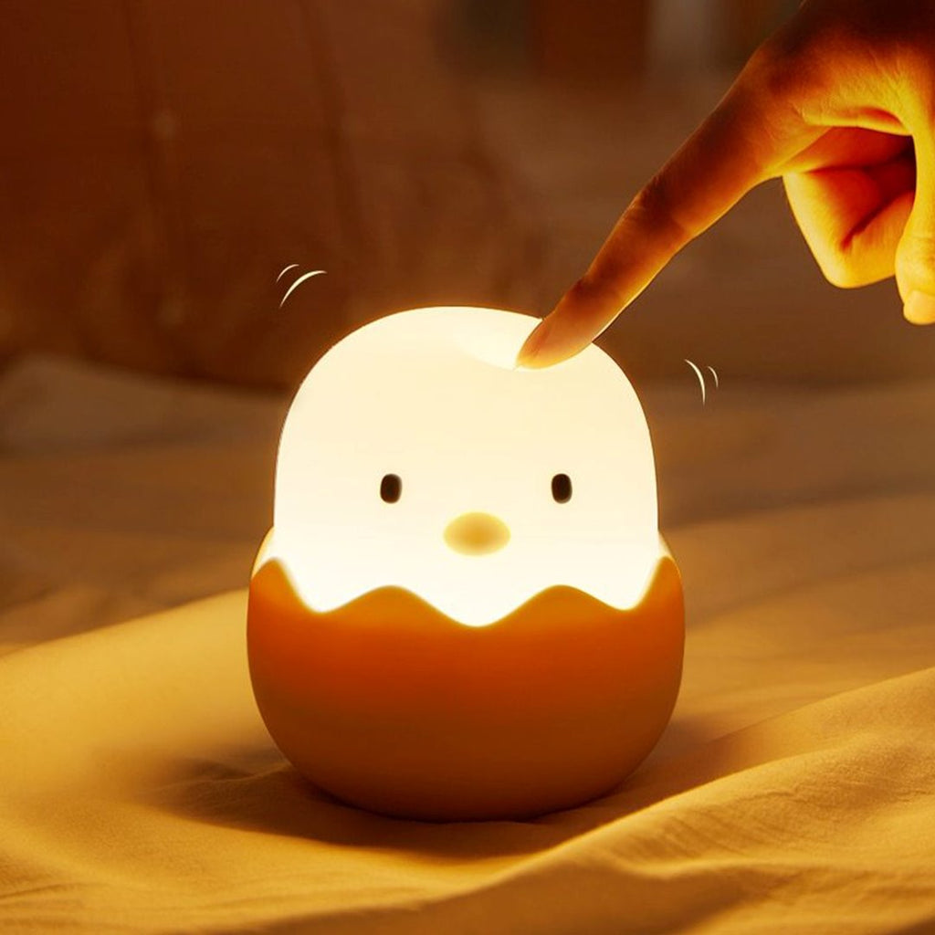 Chick Hatching USB Rechargeable Night Lamp - Kawaiies - Adorable - Cute - Plushies - Plush - Kawaii