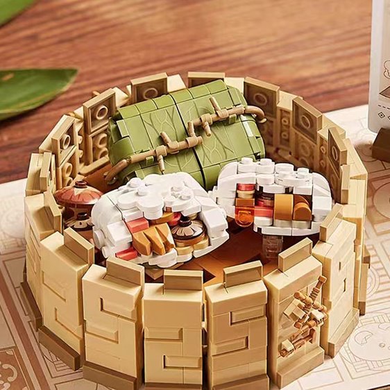 Chinese Dim Sum Micro Building Blocks Collection - Kawaiies - Adorable - Cute - Plushies - Plush - Kawaii