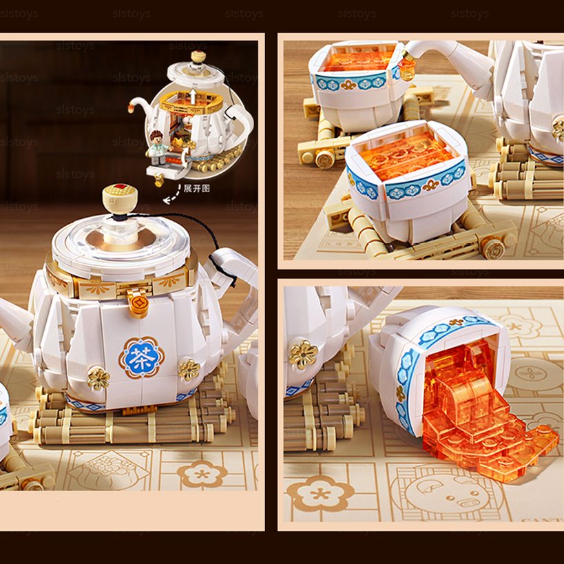Chinese Dim Sum Micro Building Blocks Collection - Kawaiies - Adorable - Cute - Plushies - Plush - Kawaii