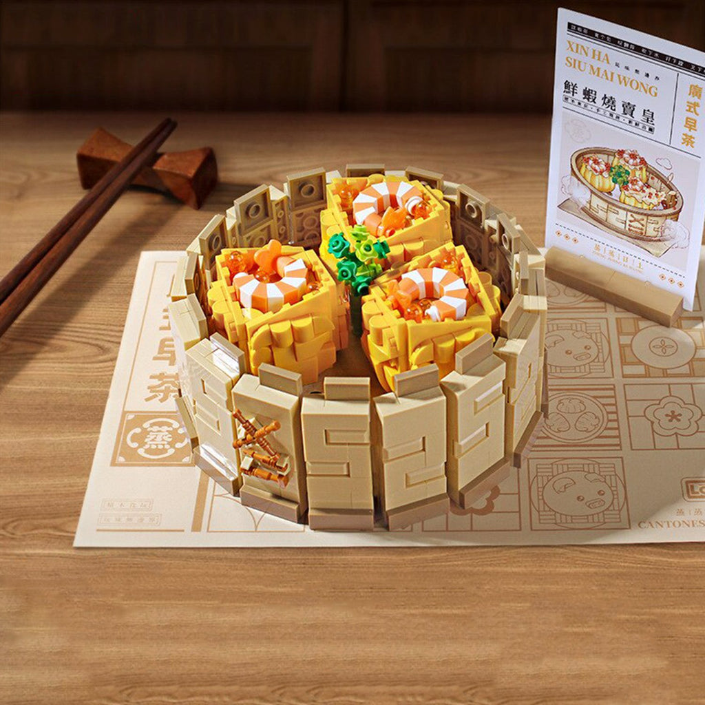 Chinese Dim Sum Micro Building Blocks Collection - Kawaiies - Adorable - Cute - Plushies - Plush - Kawaii