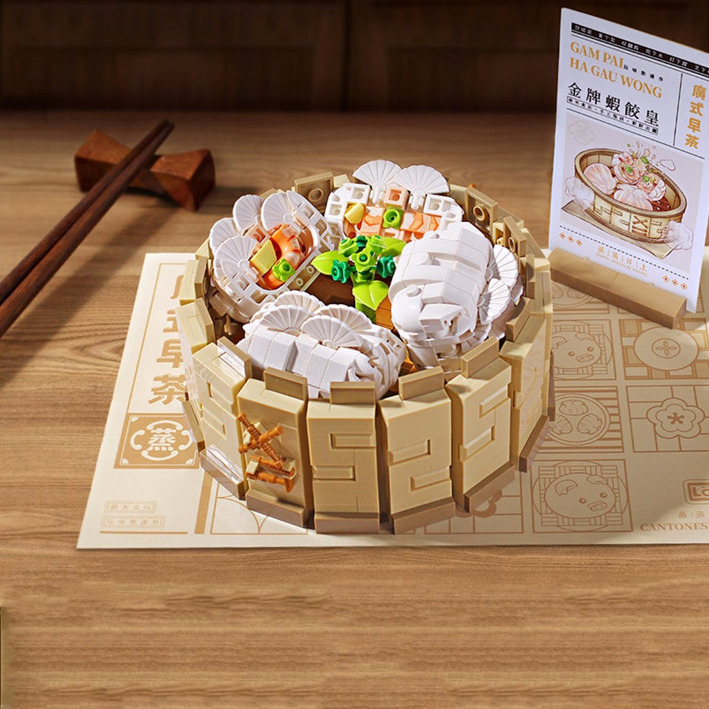 Chinese Dim Sum Nano Building Blocks Collection - Kawaiies - Adorable - Cute - Plushies - Plush - Kawaii