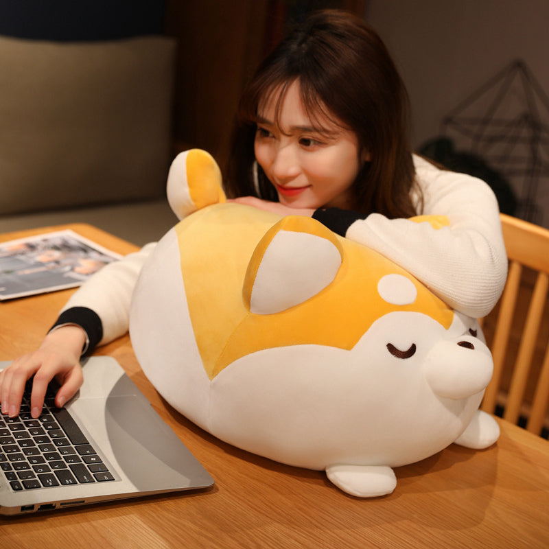 Chonky Cheerful Shiba Inu Squad Plushies - Kawaiies - Adorable - Cute - Plushies - Plush - Kawaii