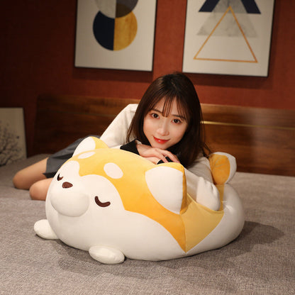 Chonky Cheerful Shiba Inu Squad Plushies - Kawaiies - Adorable - Cute - Plushies - Plush - Kawaii