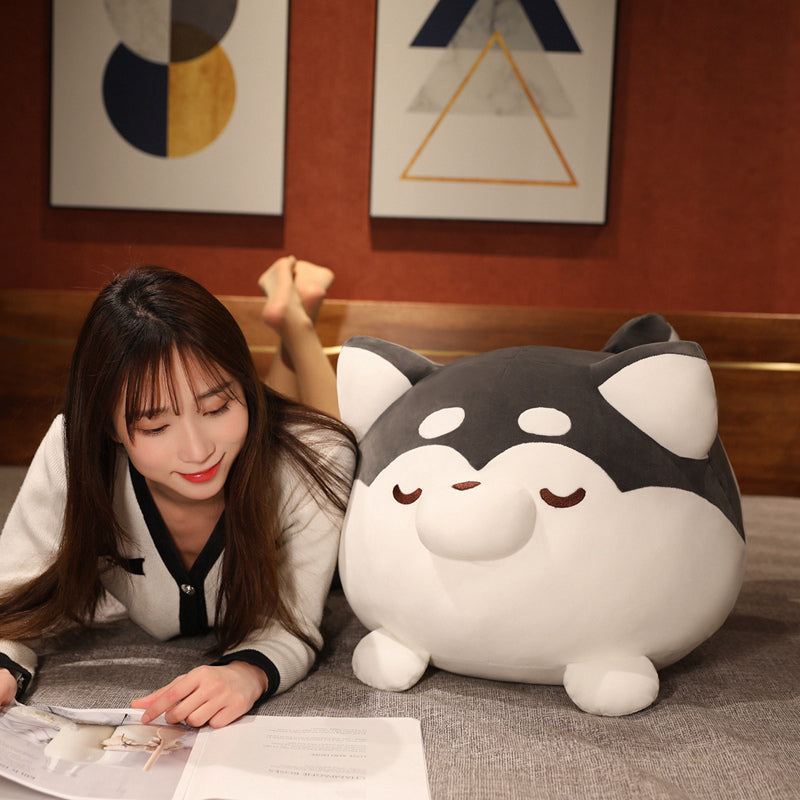 Chonky Cheerful Shiba Inu Squad Plushies - Kawaiies - Adorable - Cute - Plushies - Plush - Kawaii