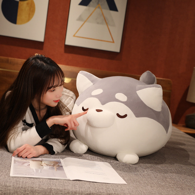 Chonky Cheerful Shiba Inu Squad Plushies - Kawaiies - Adorable - Cute - Plushies - Plush - Kawaii