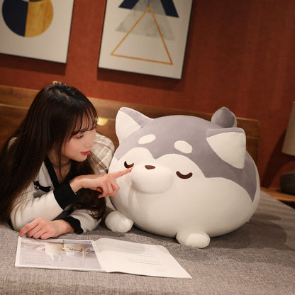 Chonky Cheerful Shiba Inu Squad Plushies - Kawaiies - Adorable - Cute - Plushies - Plush - Kawaii
