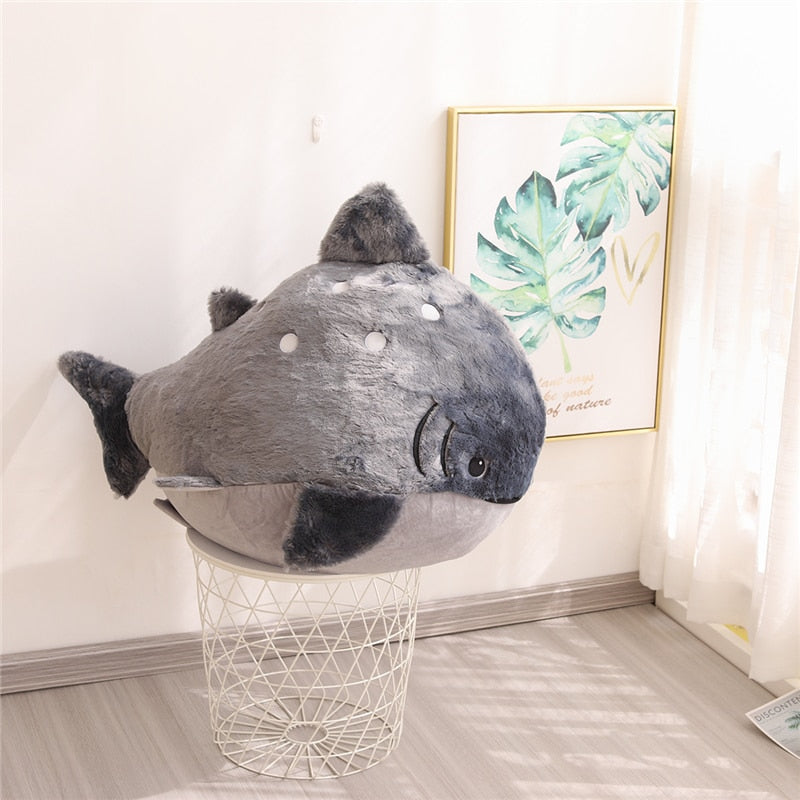 Chonky Shark Plush - Kawaiies - Adorable - Cute - Plushies - Plush - Kawaii