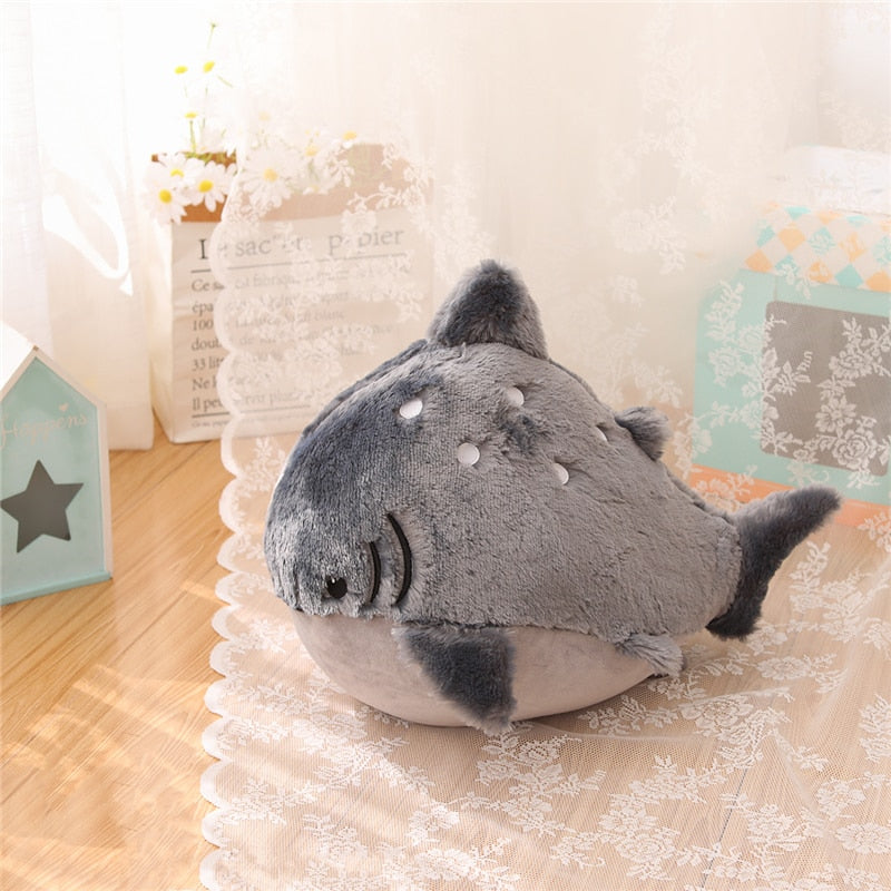 Chonky Shark Plush - Kawaiies - Adorable - Cute - Plushies - Plush - Kawaii