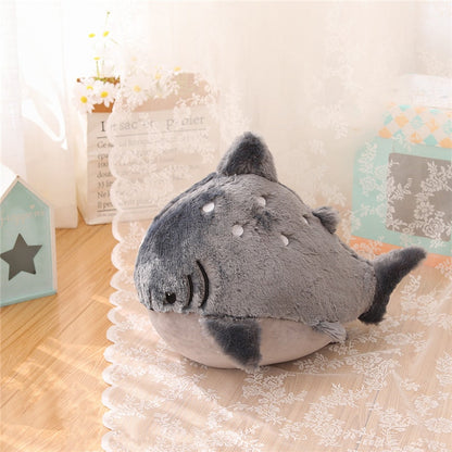 Chonky Shark Plush - Kawaiies - Adorable - Cute - Plushies - Plush - Kawaii