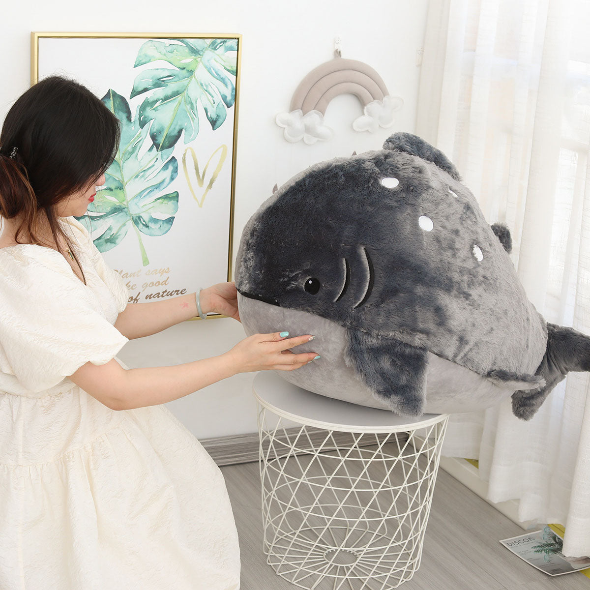 Chonky Shark Plush - Kawaiies - Adorable - Cute - Plushies - Plush - Kawaii
