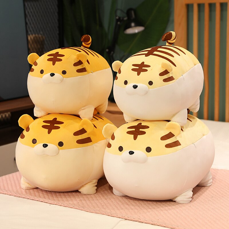 Chonky Tiger Buddy Plushies - Kawaiies - Adorable - Cute - Plushies - Plush - Kawaii