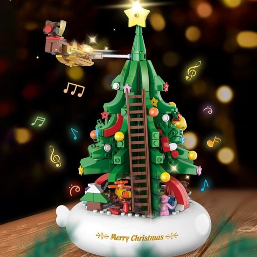 Christmas Tree Music Box Building Block - Kawaiies - Adorable - Cute - Plushies - Plush - Kawaii