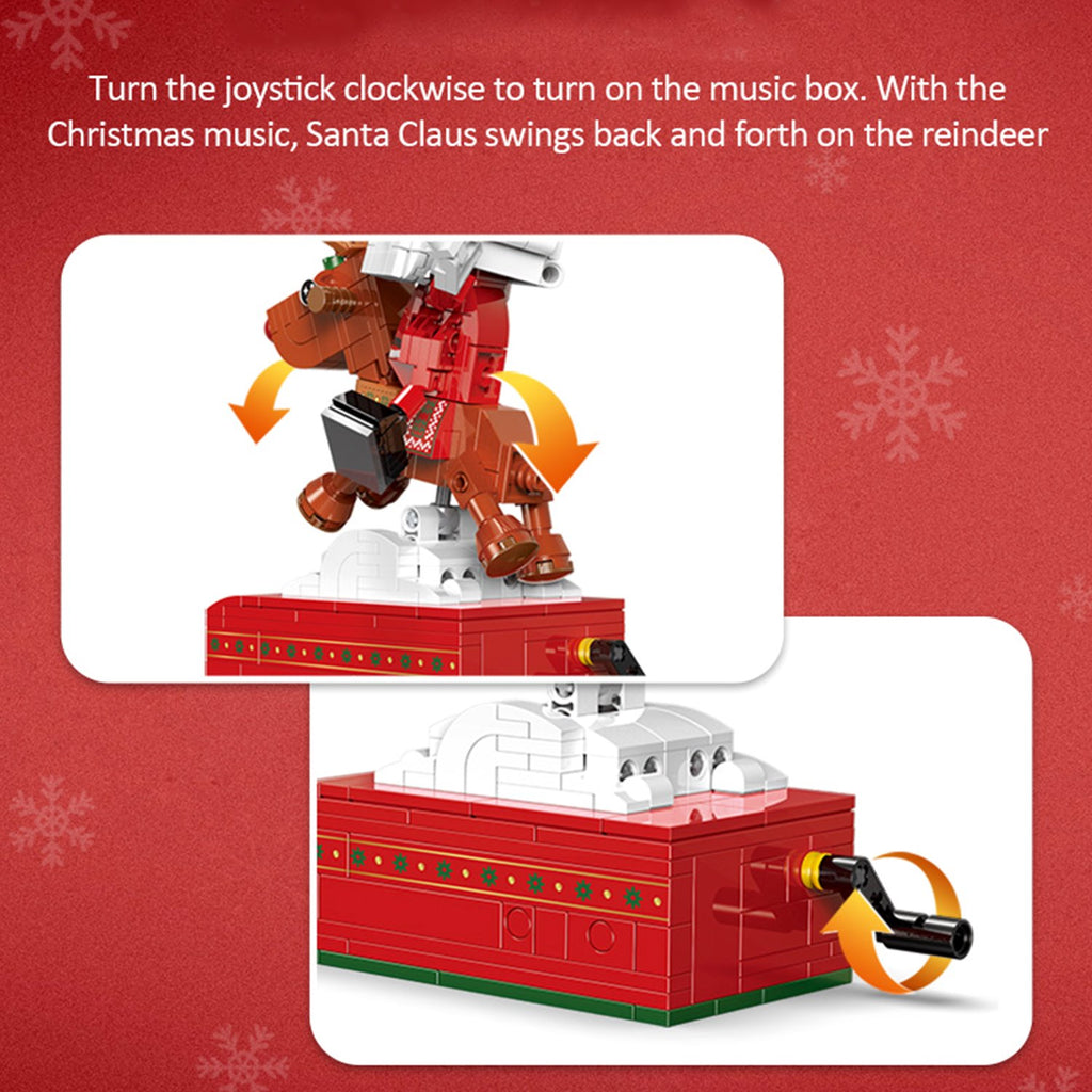 Christmas Village Rotating Mechanics Building Sets - Kawaiies - Adorable - Cute - Plushies - Plush - Kawaii