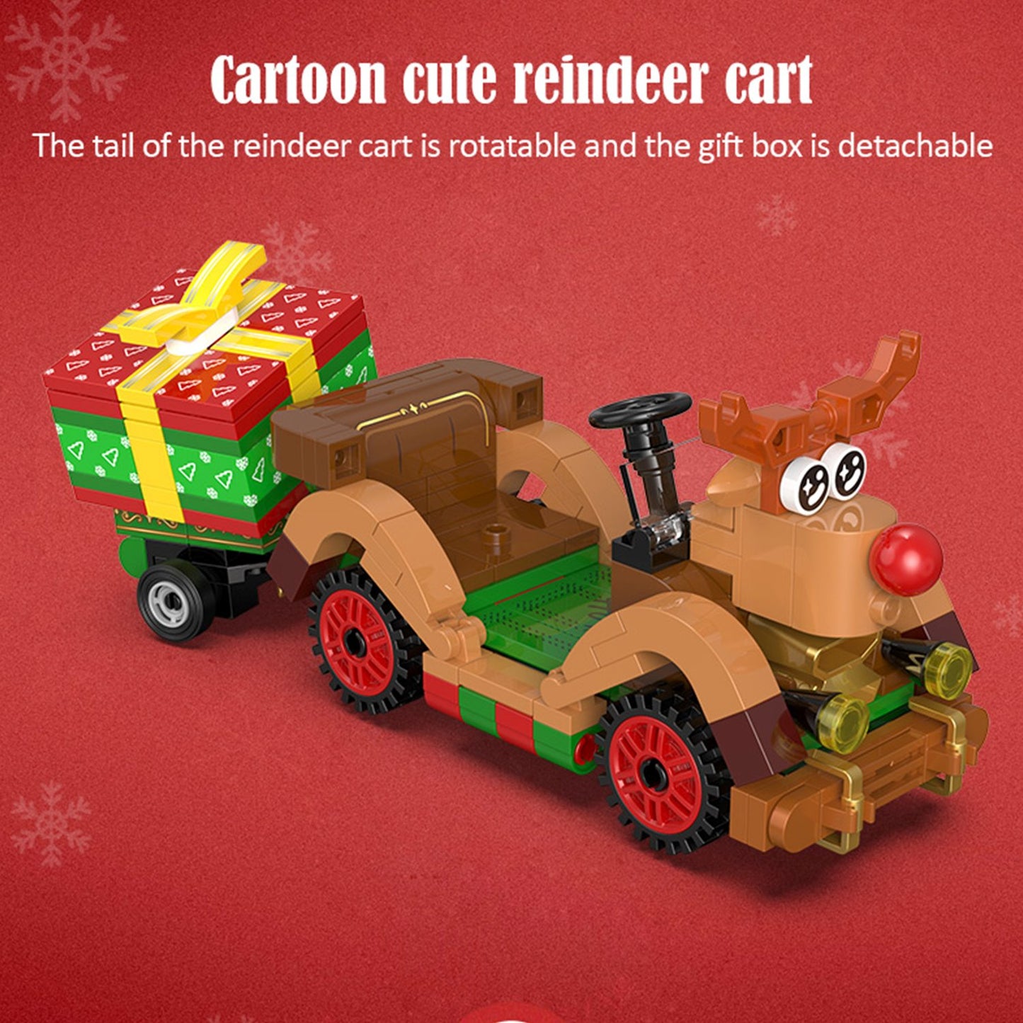 Christmas Village Rotating Mechanics Building Sets - Kawaiies - Adorable - Cute - Plushies - Plush - Kawaii
