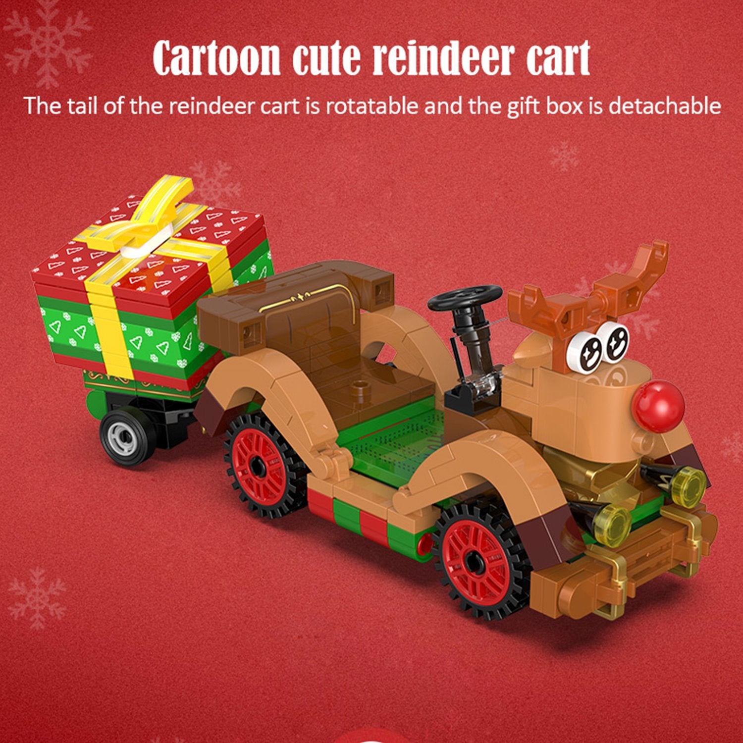 Christmas Village Rotating Mechanics Building Sets - Kawaiies - Adorable - Cute - Plushies - Plush - Kawaii