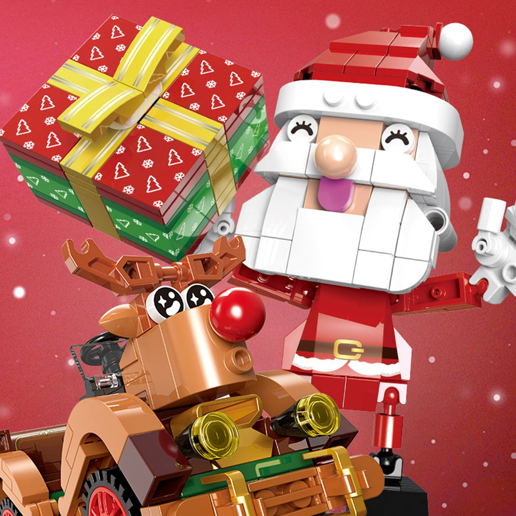 Christmas Village Rotating Mechanics Building Sets - Kawaiies - Adorable - Cute - Plushies - Plush - Kawaii