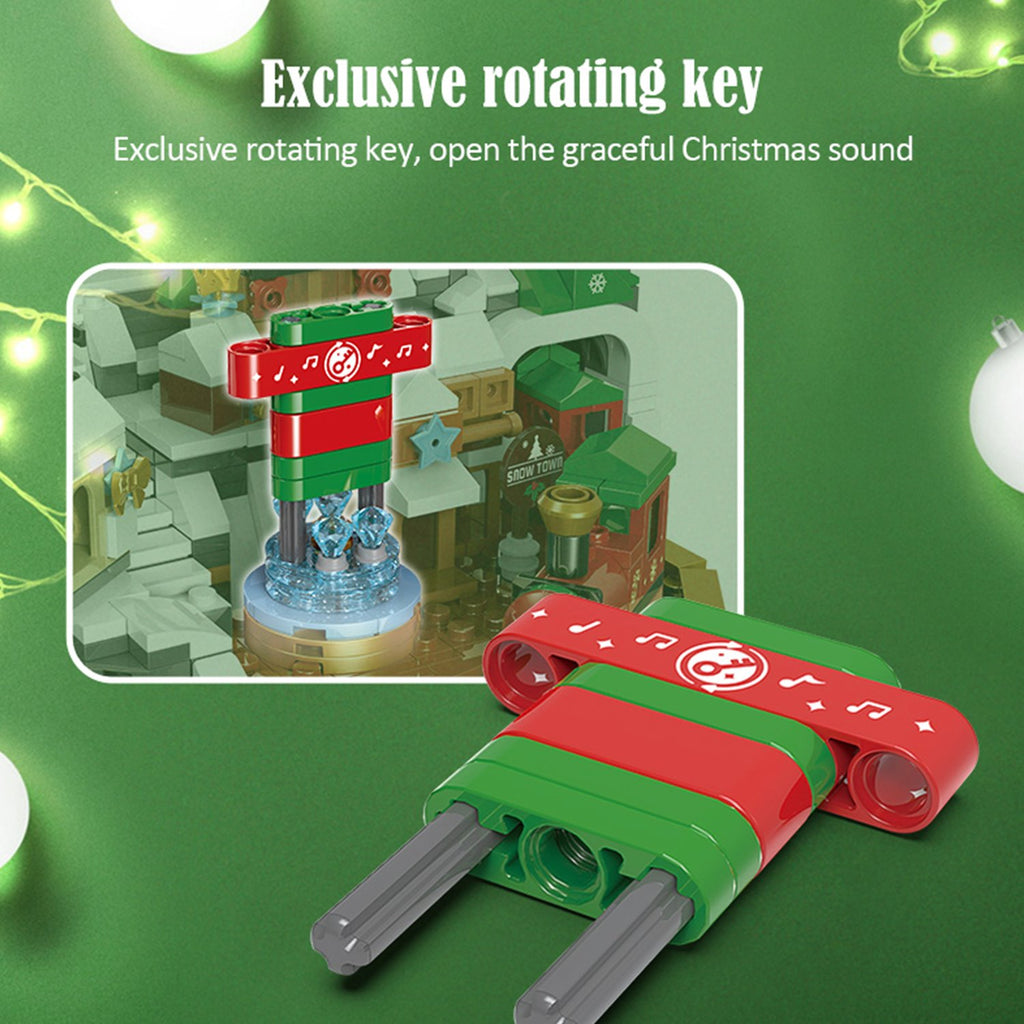Christmas Village Rotating Mechanics Building Sets - Kawaiies - Adorable - Cute - Plushies - Plush - Kawaii