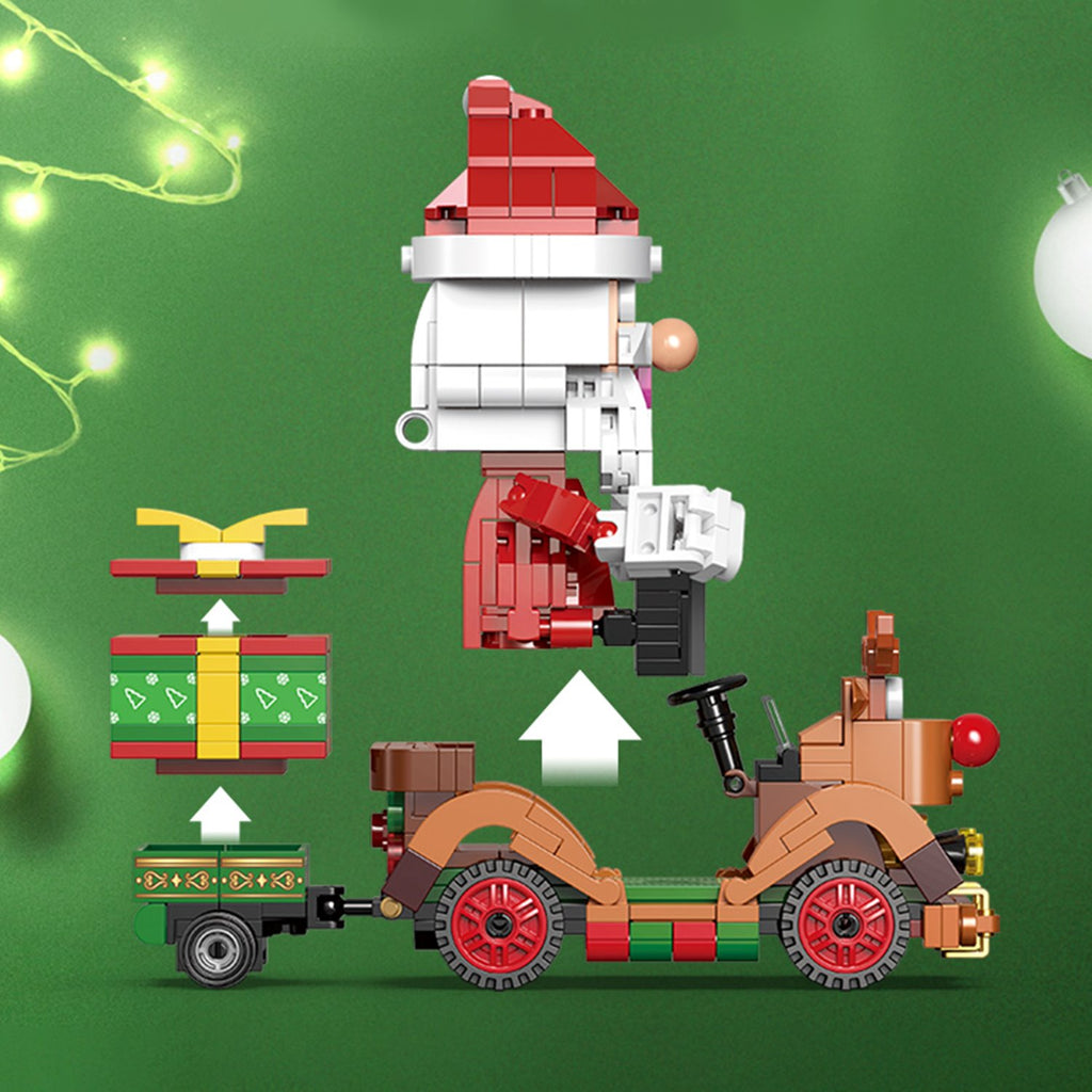 Christmas Village Rotating Mechanics Building Sets - Kawaiies - Adorable - Cute - Plushies - Plush - Kawaii