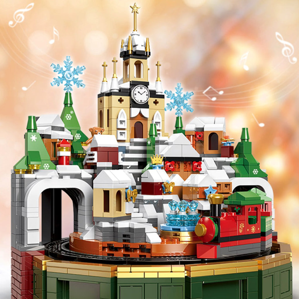 Christmas Village Rotating Mechanics Building Sets - Kawaiies - Adorable - Cute - Plushies - Plush - Kawaii