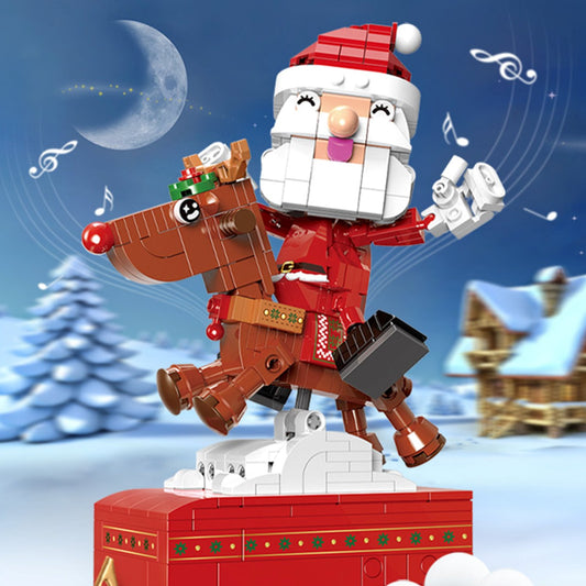 Christmas Village Rotating Mechanics Building Sets - Kawaiies - Adorable - Cute - Plushies - Plush - Kawaii