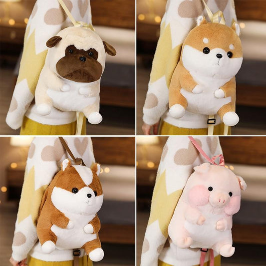 Chubby Animals Backpack | LIMITED STOCK - Kawaiies - Adorable - Cute - Plushies - Plush - Kawaii