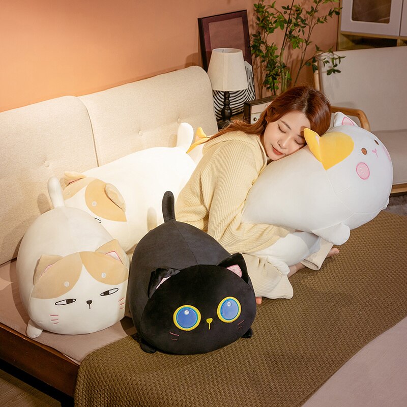 Chubby Cat Martha Tabby Kiki Plushie Crew - Kawaiies - Adorable - Cute - Plushies - Plush - Kawaii