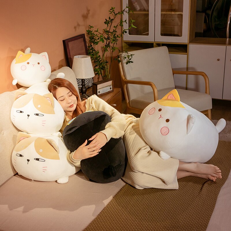 Chubby Cat Martha Tabby Kiki Plushie Crew - Kawaiies - Adorable - Cute - Plushies - Plush - Kawaii