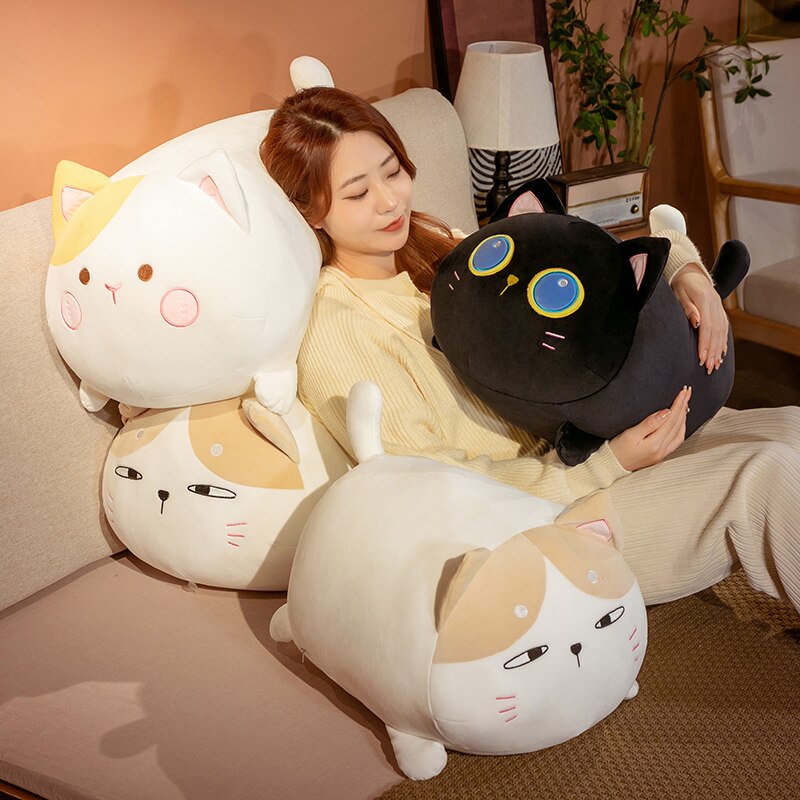 Chubby Cat Martha Tabby Kiki Plushie Crew - Kawaiies - Adorable - Cute - Plushies - Plush - Kawaii
