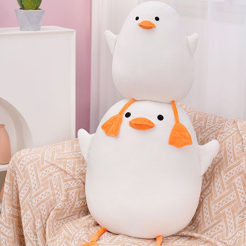 Chubby Kawaii Seagull Plushie - Kawaiies - Adorable - Cute - Plushies - Plush - Kawaii