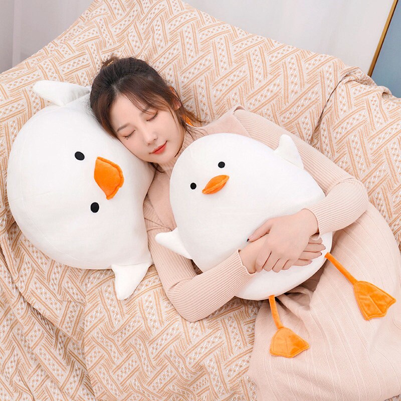 Chubby Kawaii Seagull Plushie - Kawaiies - Adorable - Cute - Plushies - Plush - Kawaii