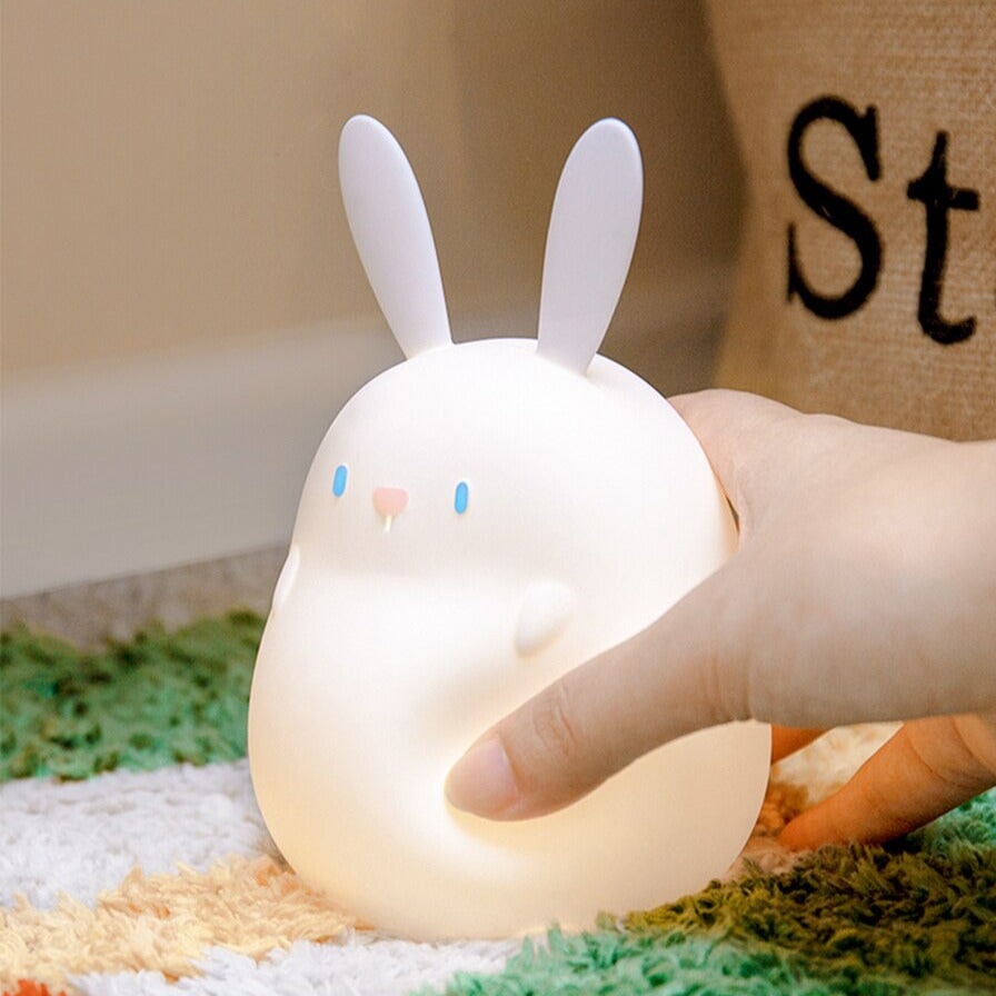 kawaiies-softtoys-plushies-kawaii-plush-Chubby Rabbit LED Night Light | NEW Home Decor 