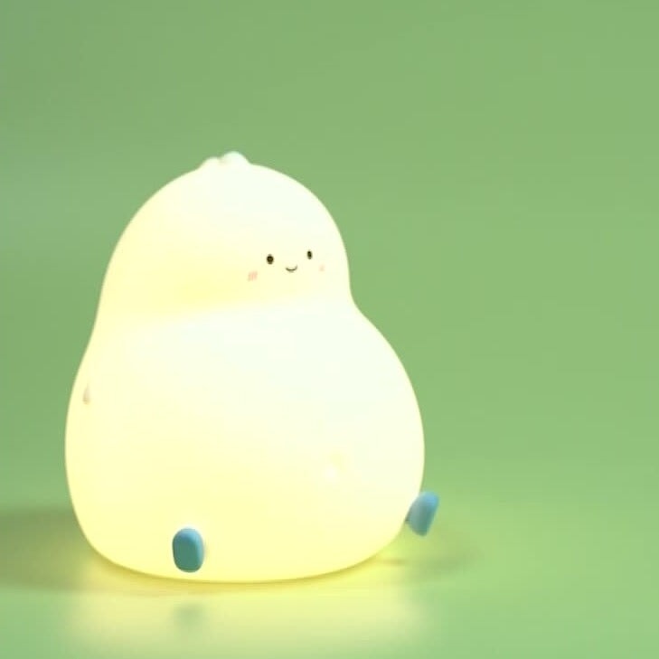 Chunky Tato the Dinosaur LED Night Light - Kawaiies - Adorable - Cute - Plushies - Plush - Kawaii