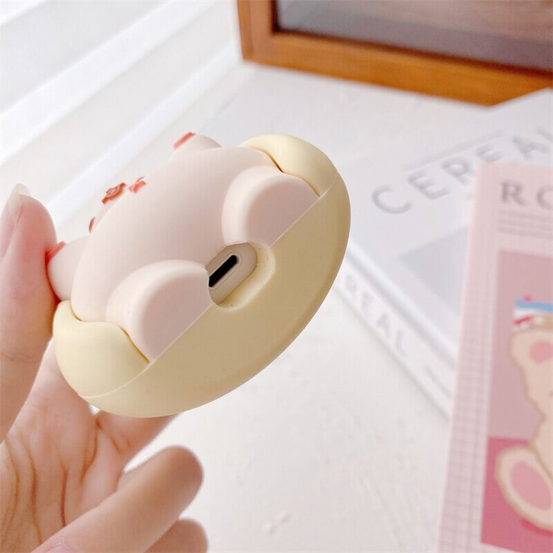 Cloak Bear Airpods Case (1&2&Pro) - Kawaiies - Adorable - Cute - Plushies - Plush - Kawaii