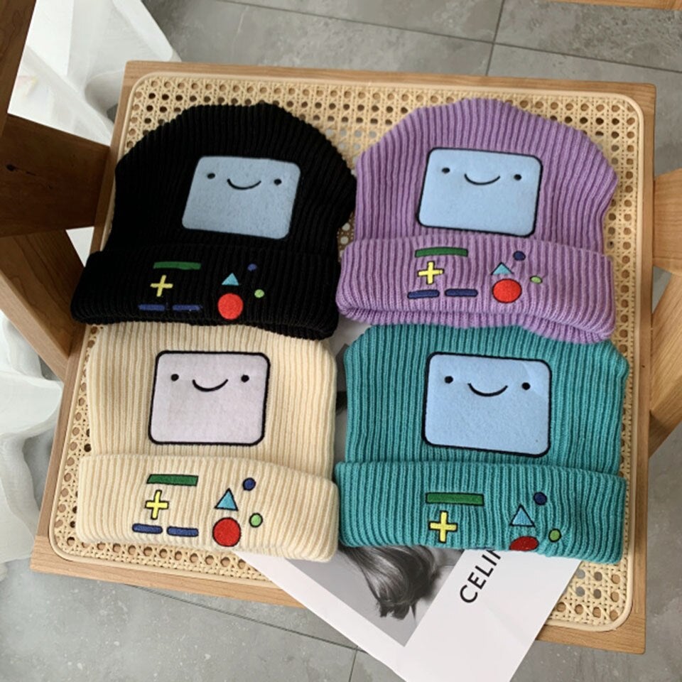 Colourful BMO Robot Beanie Hat - Kawaiies - Adorable - Cute - Plushies - Plush - Kawaii