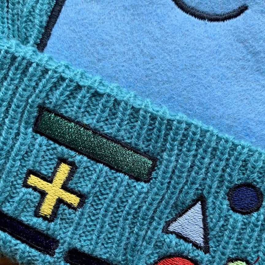Colourful BMO Robot Beanie Hat - Kawaiies - Adorable - Cute - Plushies - Plush - Kawaii