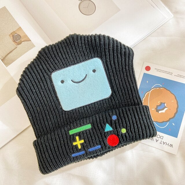 Colourful BMO Robot Beanie Hat - Kawaiies - Adorable - Cute - Plushies - Plush - Kawaii