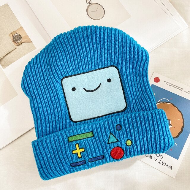 Colourful BMO Robot Beanie Hat - Kawaiies - Adorable - Cute - Plushies - Plush - Kawaii