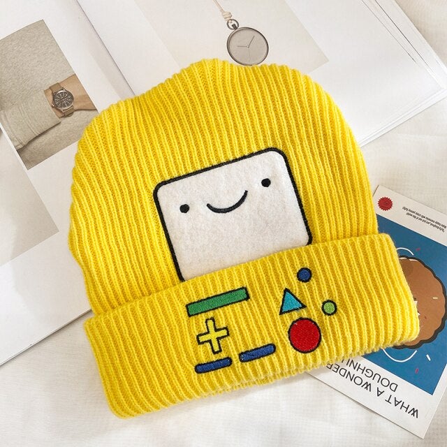 Colourful BMO Robot Beanie Hat - Kawaiies - Adorable - Cute - Plushies - Plush - Kawaii