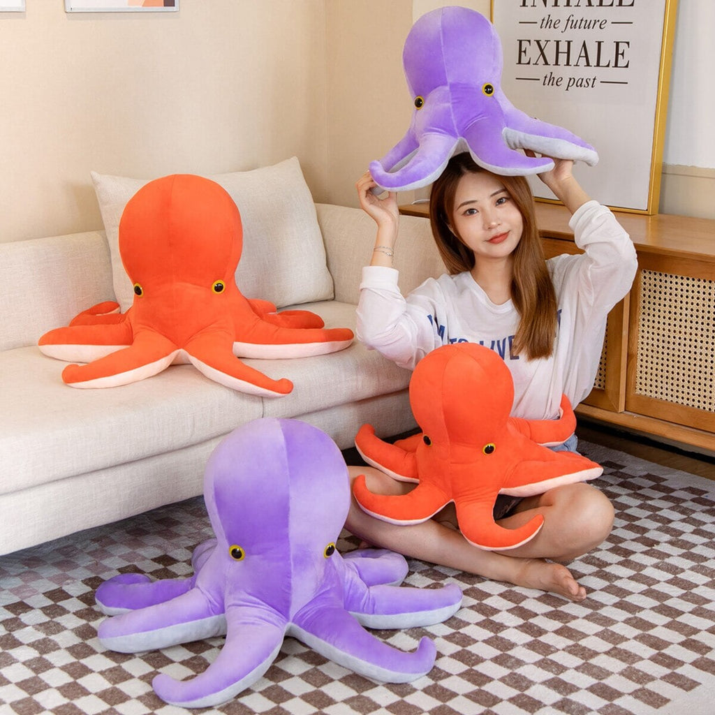 Colourful Octopus Duo Plushie - Kawaiies - Adorable - Cute - Plushies - Plush - Kawaii